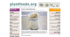 Desktop Screenshot of plantfoods.org